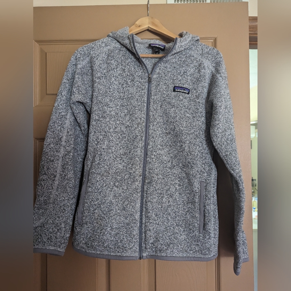 Patagonia Women's Full Zip Sweater Jacket with Hood